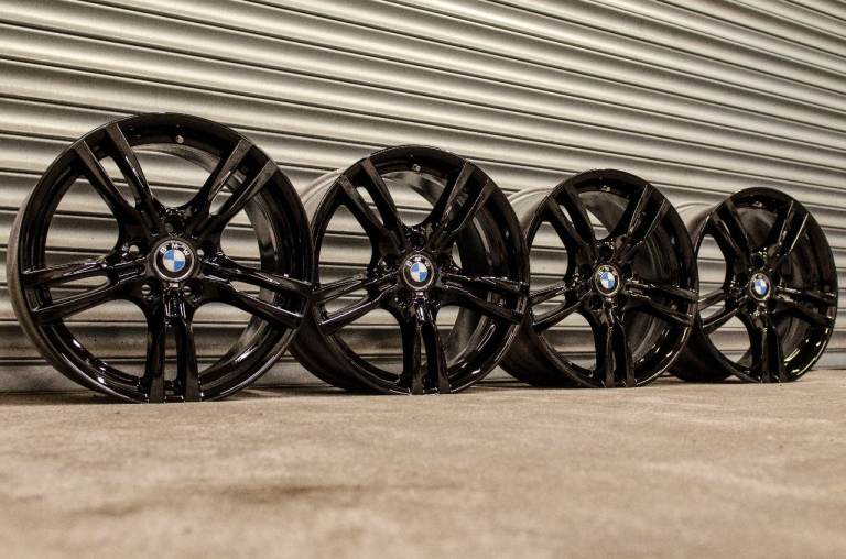 *Refurbished* Genuine 18" BMW 3 Series 400M Staggered Alloy Wheels F30/F31 5x120 4 Series