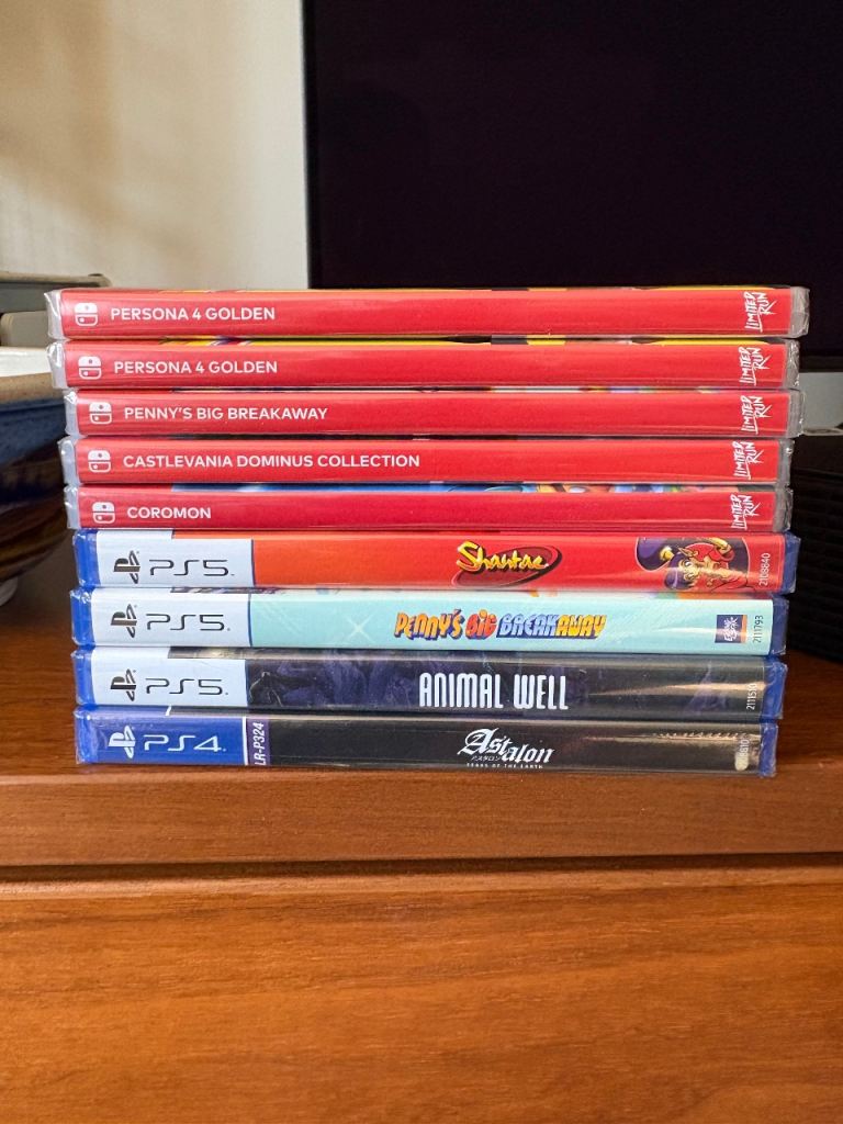 Limited Run Games - PS5 and Nintendo Switch games (Persona 4, Animal Well, Coromon, Shantae…)