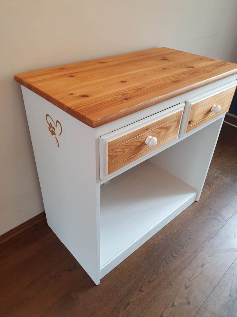 Pet bed and storage unit