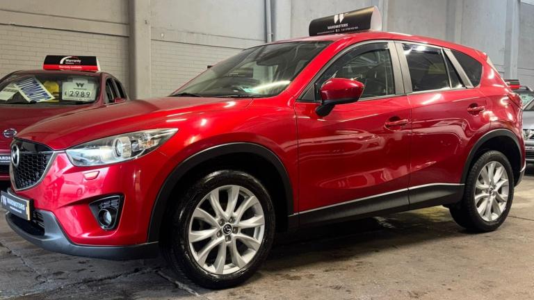 image for MAZDA CX-5 2.2 SKYACTIV-D Sport Nav Diesel Red 5dr LOWTAX+12 SERVICES+SATNAV