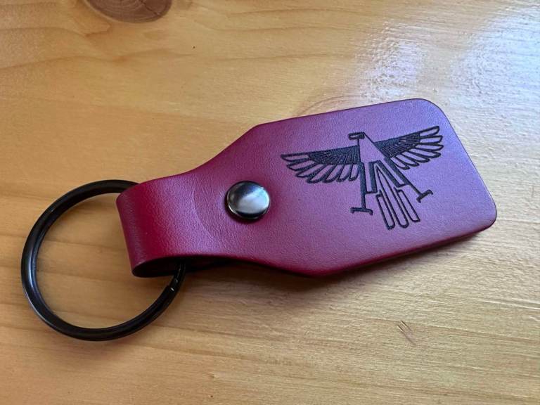 Mk1 MR2 Leather Key Ring