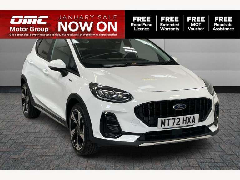 2022 Ford Fiesta 1.0 EcoBoost Active 5dr HATCHBACK Petrol Manual