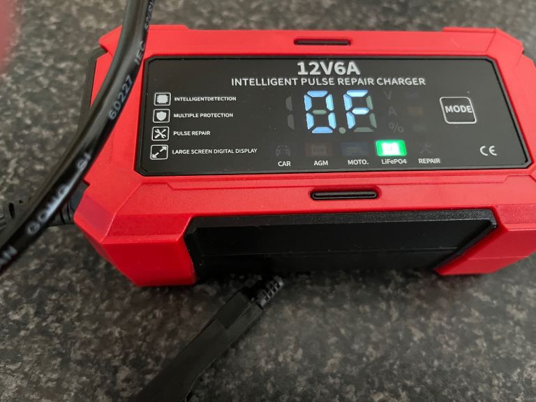 12 V pulse repair charger