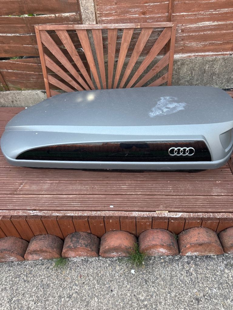 Audi ski roof luggage box