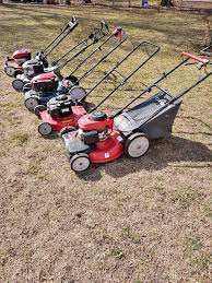Job lot of lawnmowers 