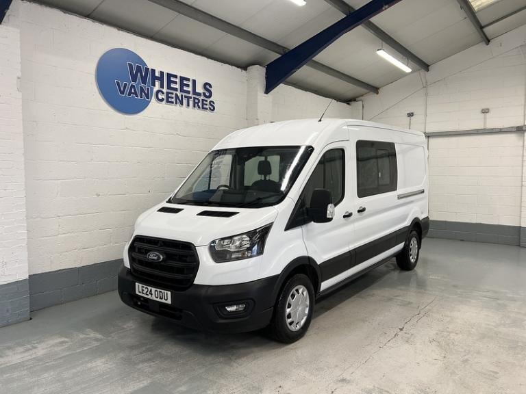 2024 Ford Transit 2.0 350 EcoBlue Trend Crew Van Double Cab 5dr Diesel Manual L3 H2 Euro 6 (s Com...