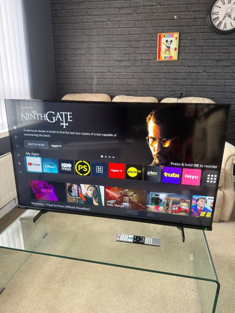 50 inch Toshiba 4K Ultra HD Smart Tv