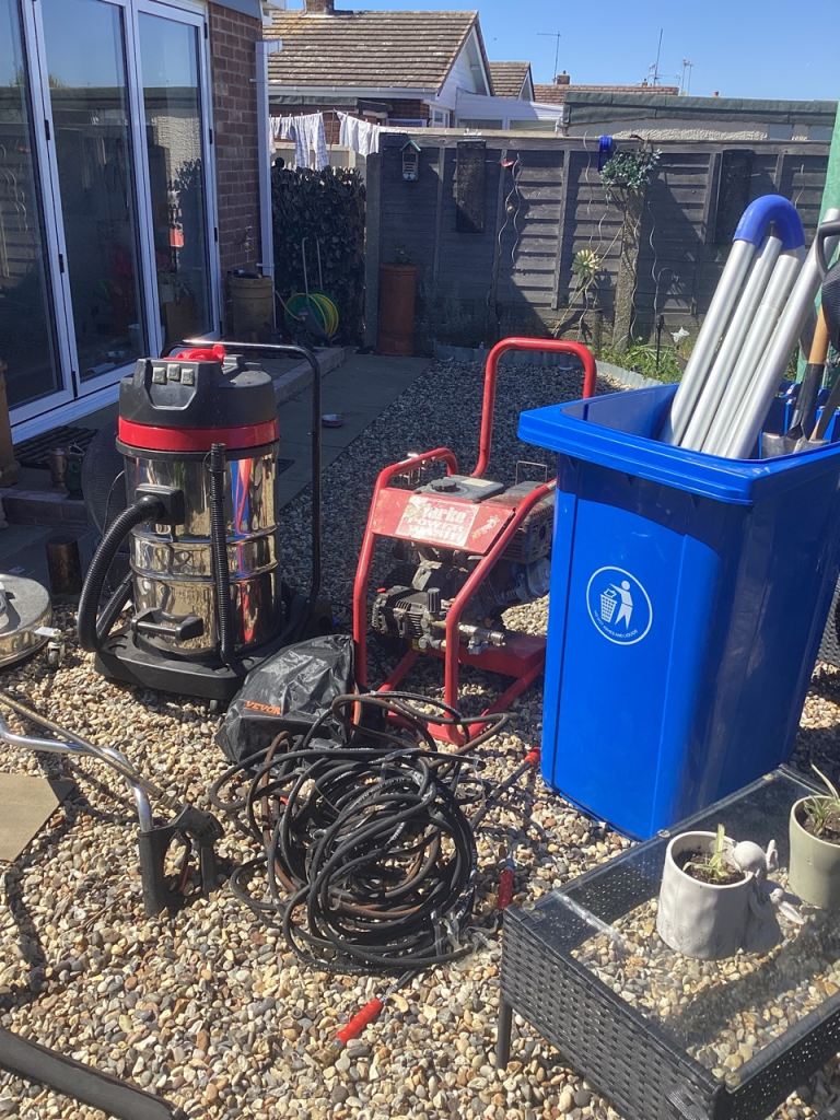 Pressure washing business set up