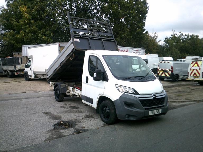 Citroen Relay TIPPER,2016,16 REG,WHITE,ONLY 75,000 MILES,1 OWNER,VERY CLEAN VAN