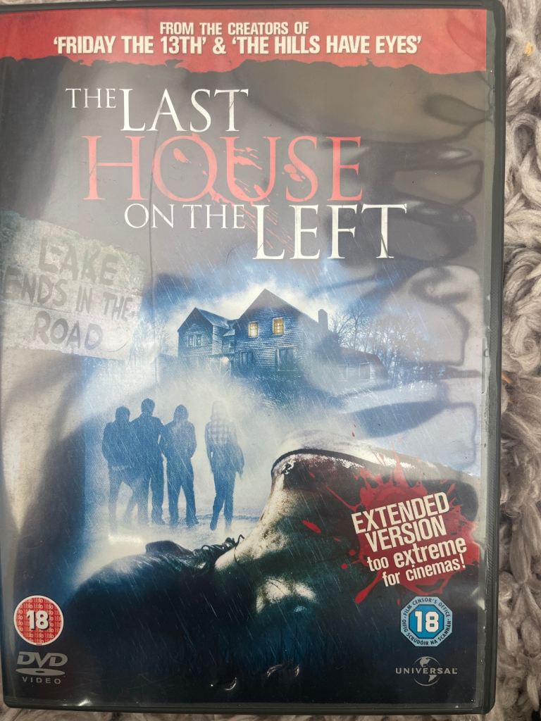 The last house on the left dvd 