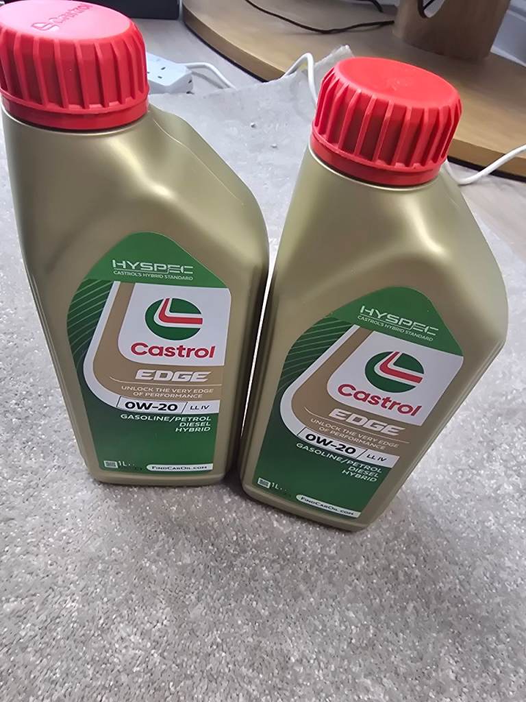 Castrol Edge 0W-20 LL IV Engine Oil