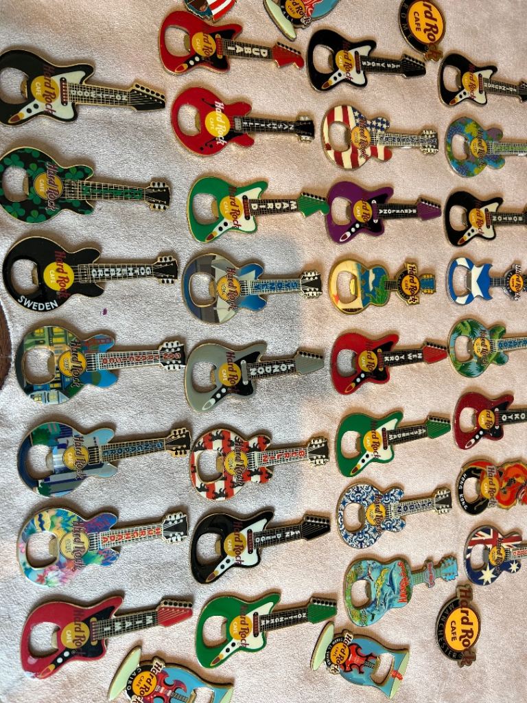 HARD ROCK CAFE Fridge Magnet Collection 
