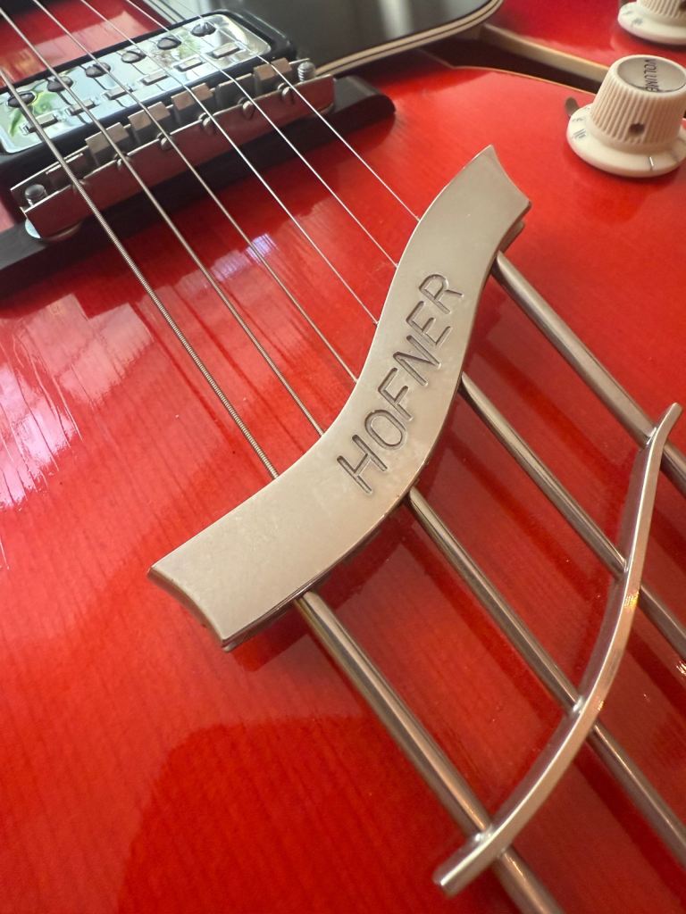 Hofner Verithin 1963 Cherry Hollow Body Electric Guitar