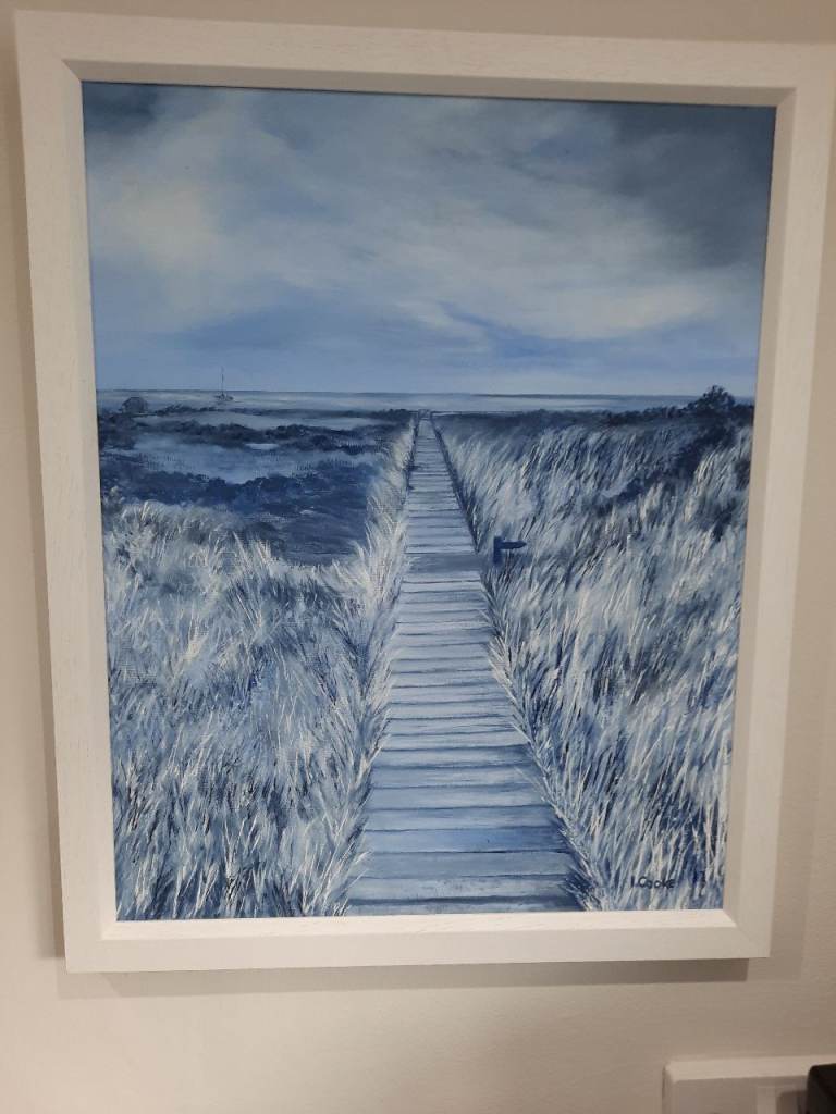 image for ORIGINAL OIL PAINTING OF THE ISLE OF WIGHT 