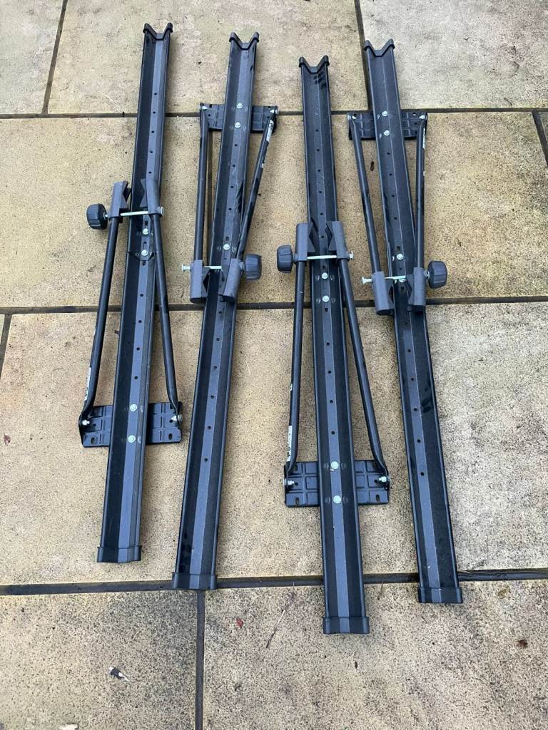 Peruzzo Lockable Car roof top bike rack/carrier x 2 (I have 2 sets of 2 bars, total of 4)