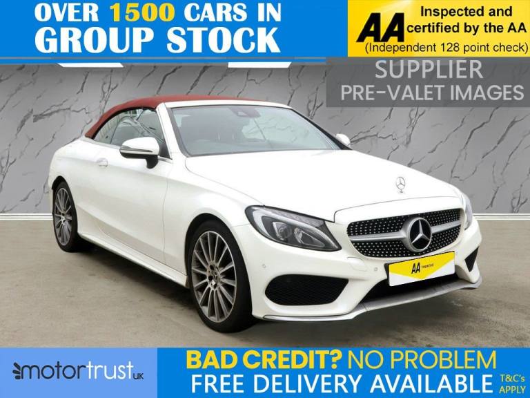 2018 Mercedes-Benz C Class 2.0 C200 AMG Line (Premium Plus) Cabriolet 2dr Petrol G-Tronic+ Euro 6...