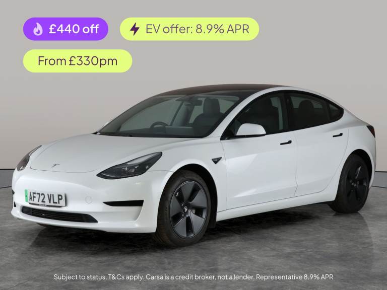 2022 Tesla Model 3 Saloon 4dr Electric Auto RWD (241 bhp) - PARK ASSIST - LED - REVERSE CAM Saloo...