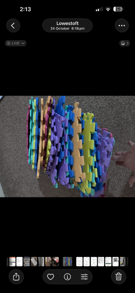 Foam mats for children