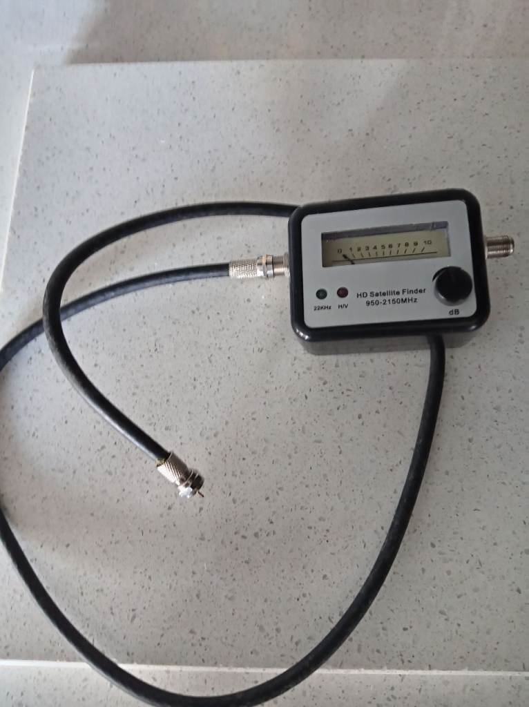 Satellite Finder Signal Meter – Good Condition