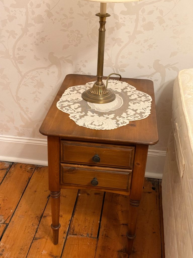 Ducal Pine bedroom side table 