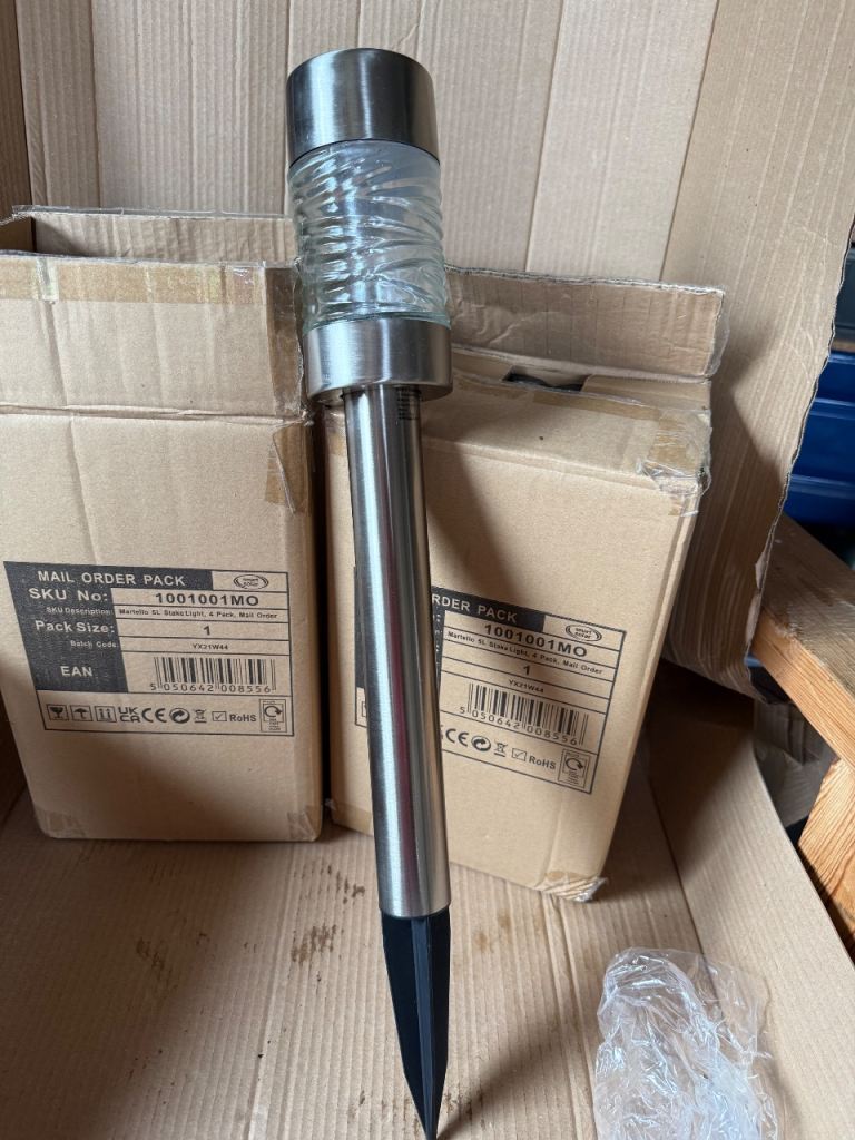 Smart Solar Martello 5L Stake Lights - New, Boxed