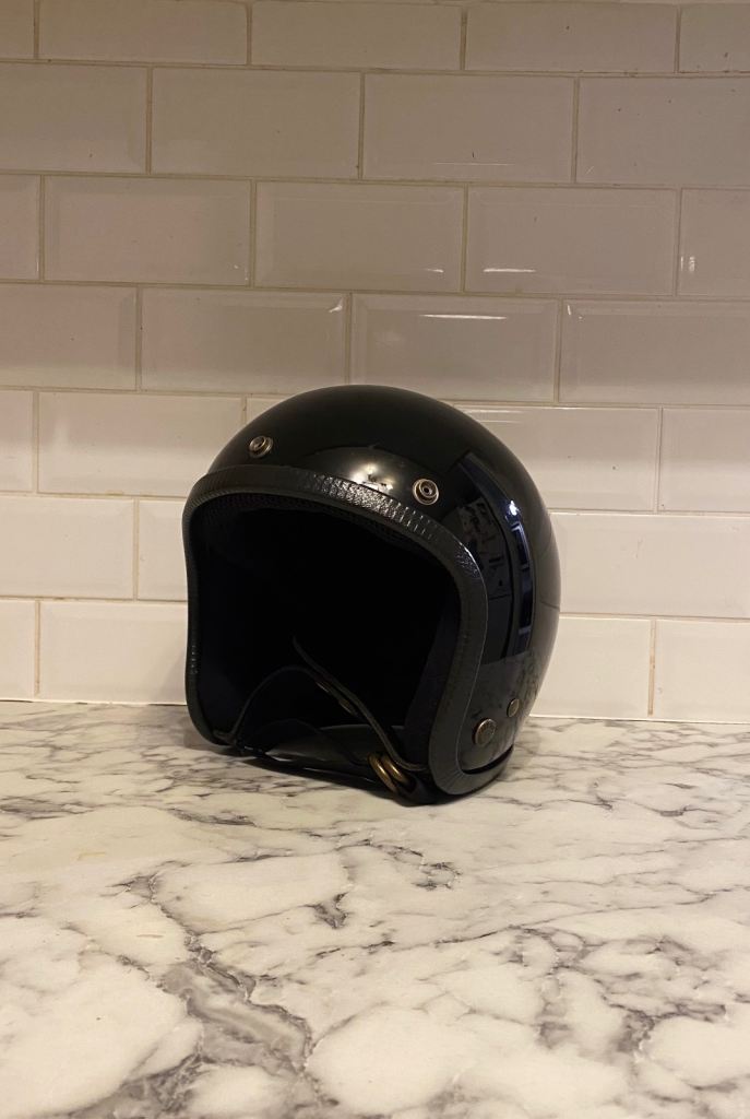 JOE KING JK400 HELMET OPEN FACE MEDIUM 