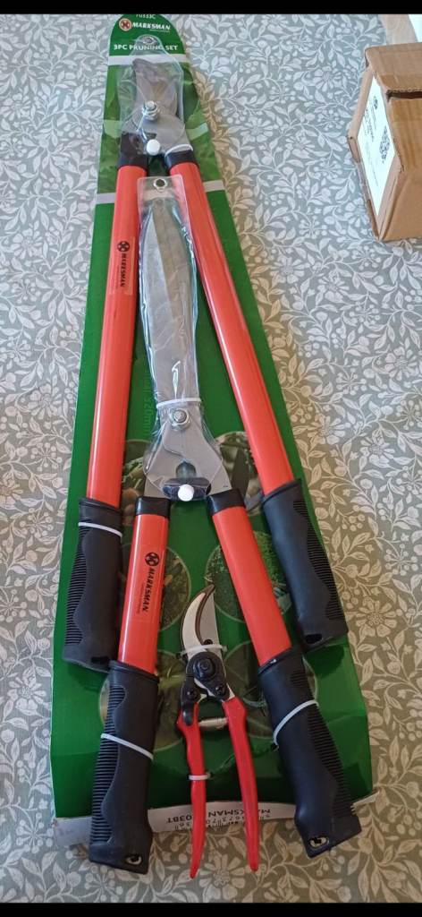 3 peice garden pruning lopper set 