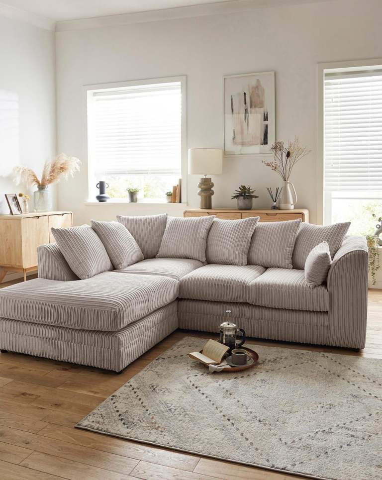Dylan L Shape Corner Sofas Available