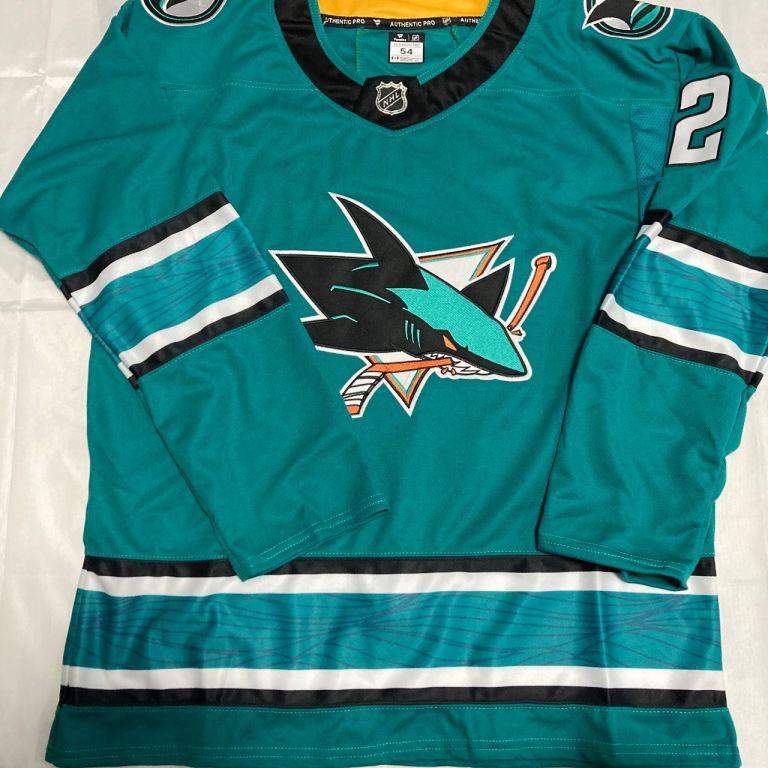 Fanatics San Jose Sharks Ice Hockey Jersey - Size 54