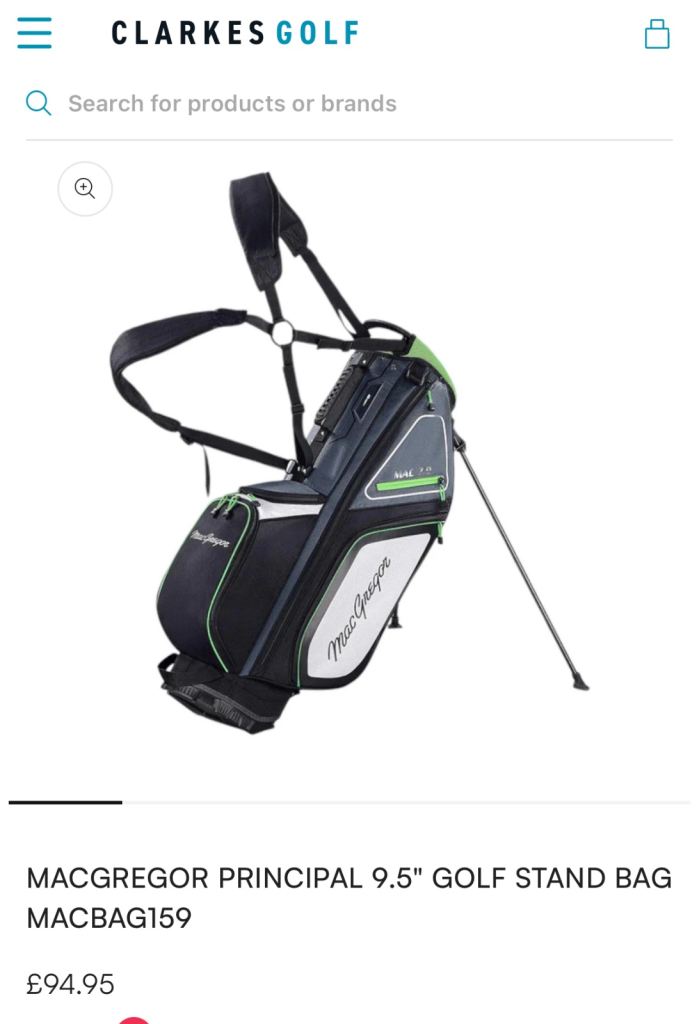 Brand new stand bag