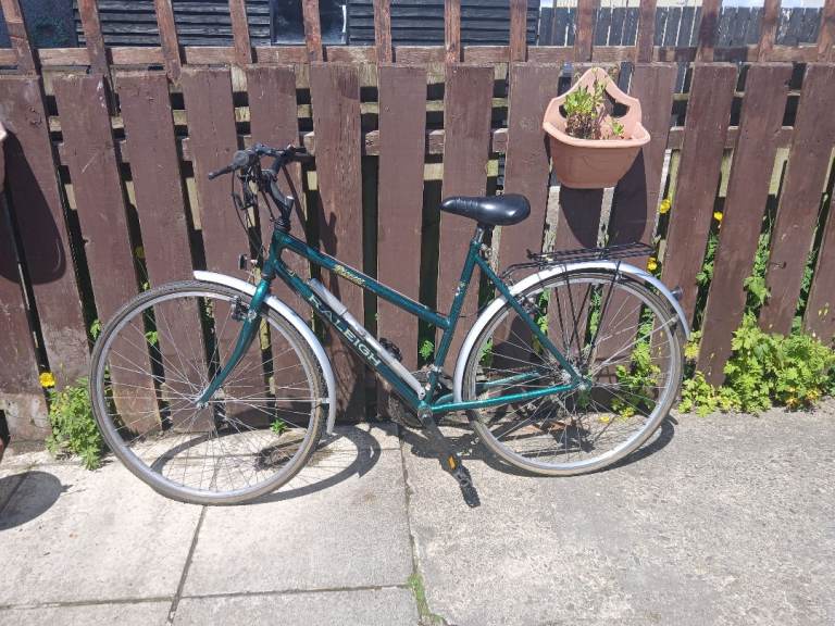 Raleigh Pioneer Vintage Green Road Bike - Ladies Frame