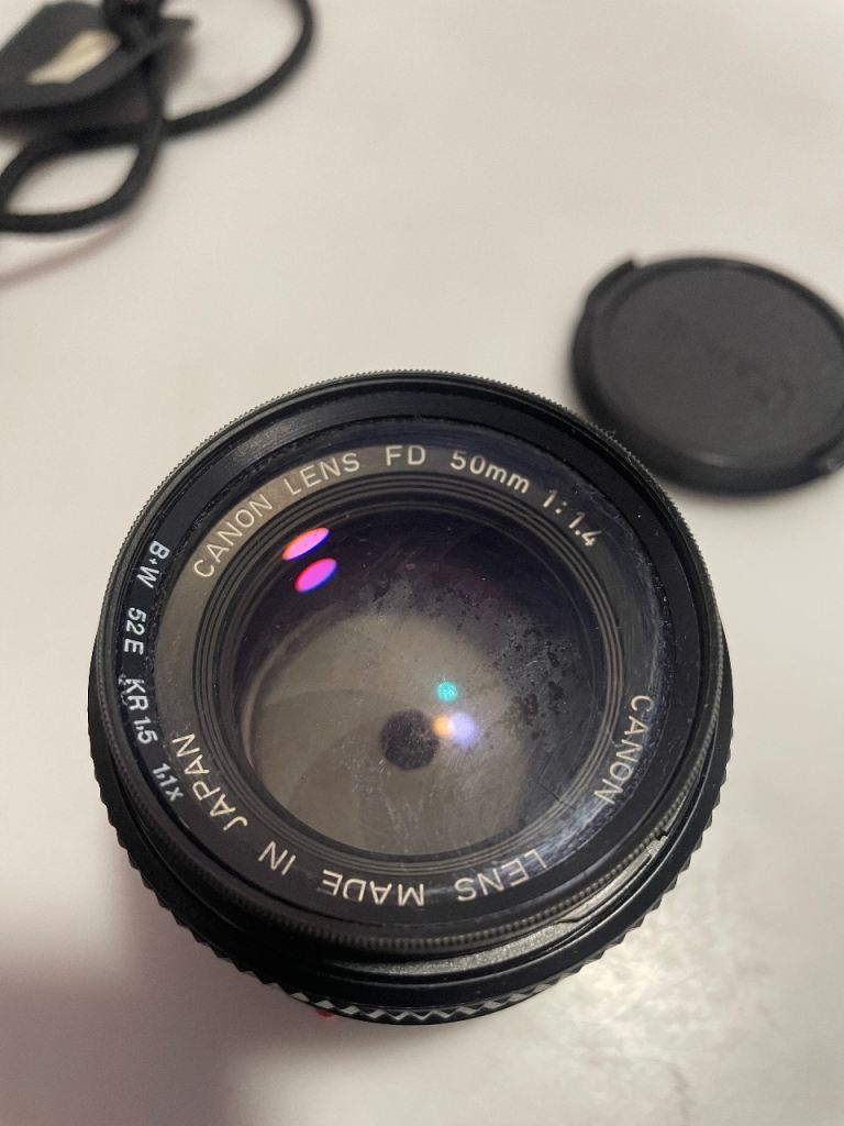 Canon FD 50mm lens 