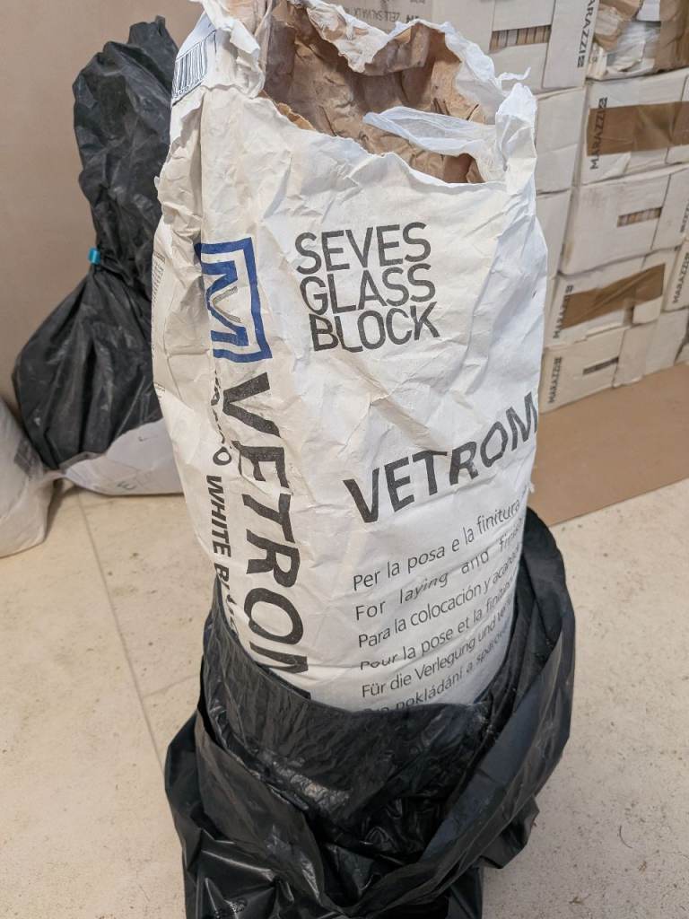 Free - White cement, flowable patio grout, plaster 