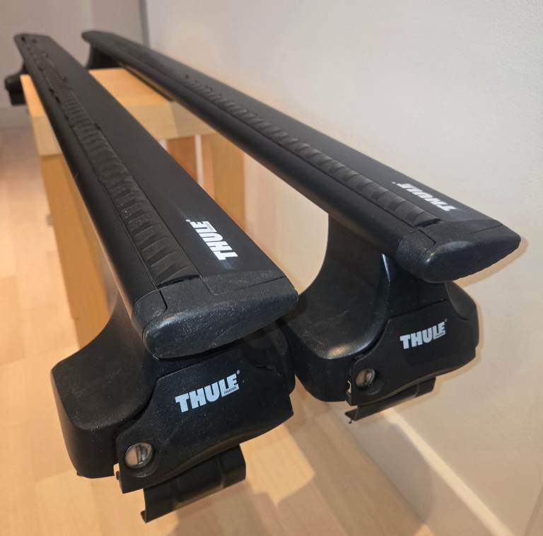 Thule Wingbar Evo Black Roof Bars for 2017 Nissan Juke