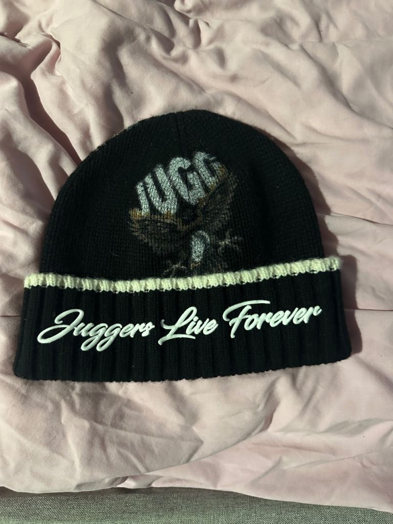 Jugg Black Beanie Hat – Excellent Condition