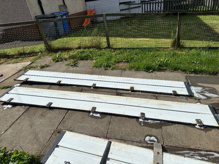 Transit mk7 -mk8 tipper body aluminium capes