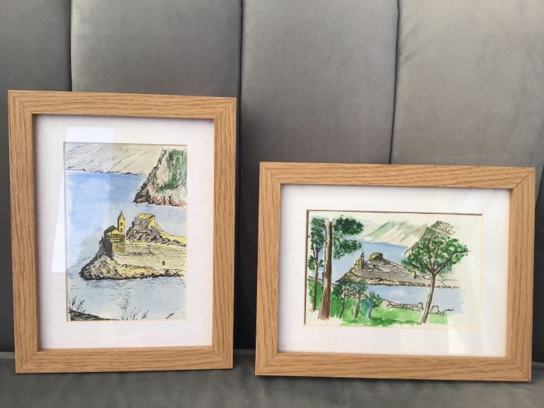 Brand New Wooden Framed Original South African Landscape Artwork