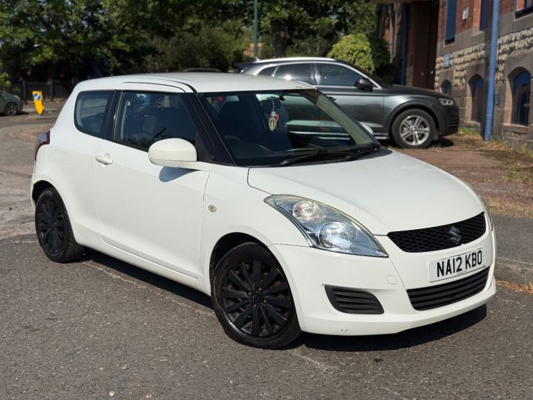 2012 Suzuki Swift SZ3 1.2 3dr Hatchback White - MOT May 27!
