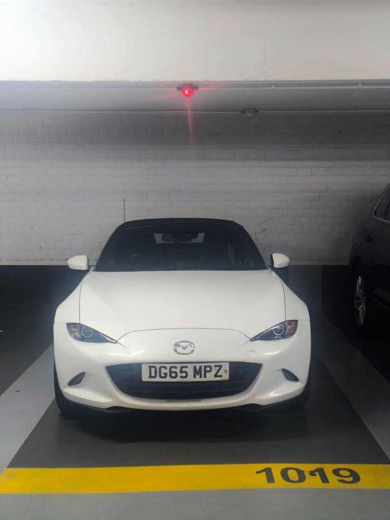 2015 Mazda MX-5 ND 2.0 Manual in white.