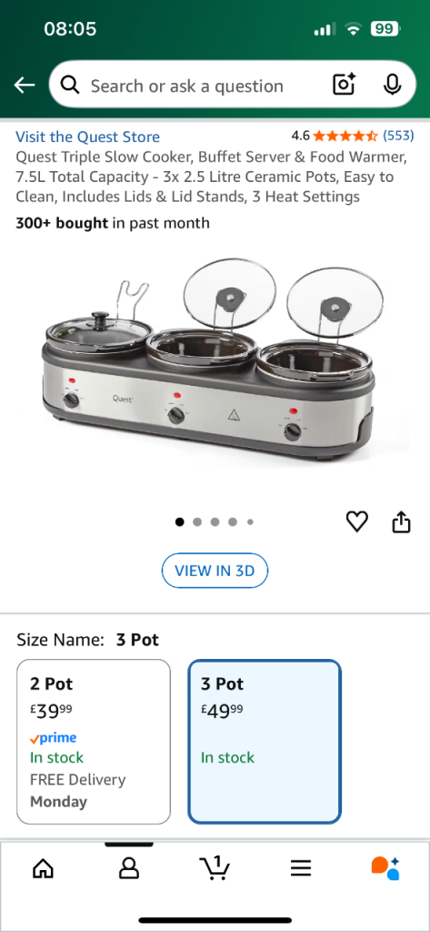 Food warmer, buffet server and slow cooker