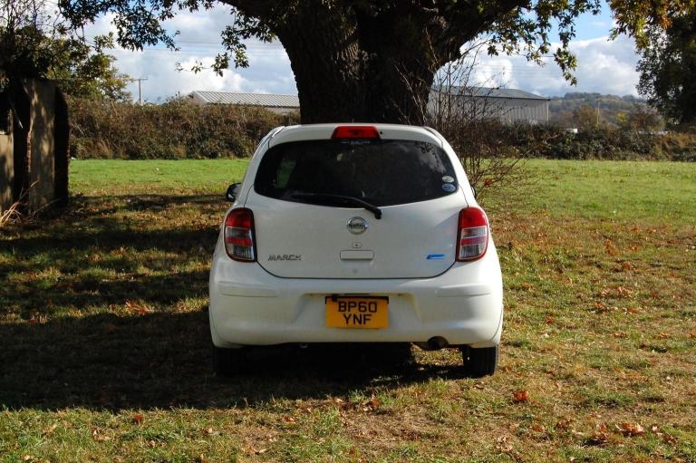 NISSAN MICRA MARCH White Auto Petrol 2010