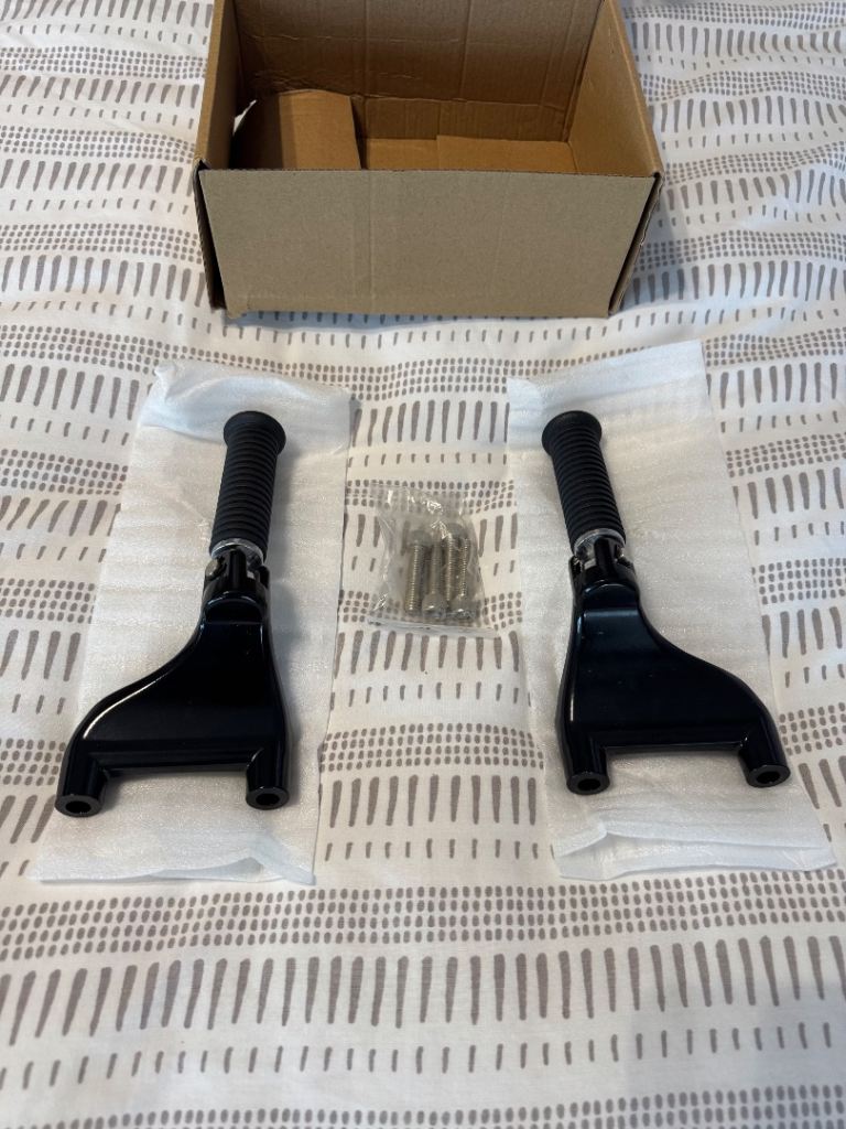 Harley Davidson sportster rear footpegs and mounts