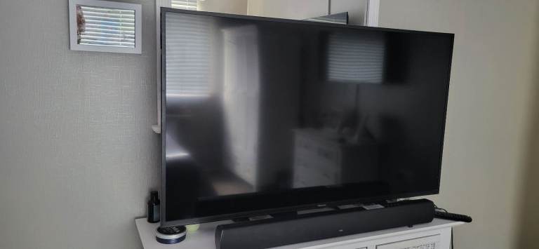 Smart TV and sound bar