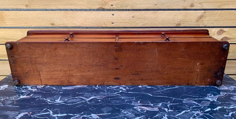 Antique Victorian Mahogany Apothecary Bank of Drawers Chest c1870