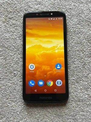 Motorola Moto E5 Black Smartphone - As Good As New