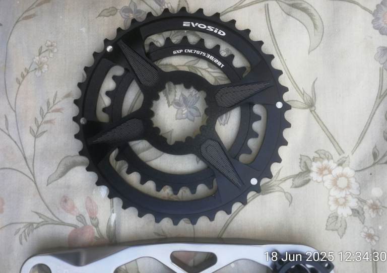 Evosid DUB crank set full kit brand new unfitted boxed