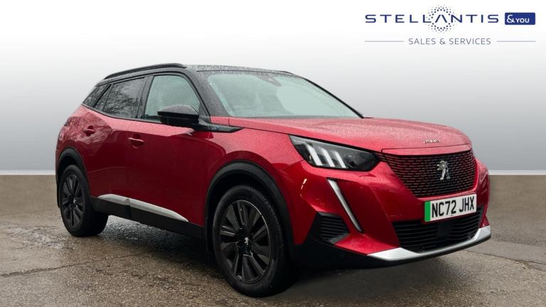 2022 Peugeot 2008 50kWh GT Premium SUV 5dr Electric Auto (7kW Charger) (136 ps) SUV Electric Auto...