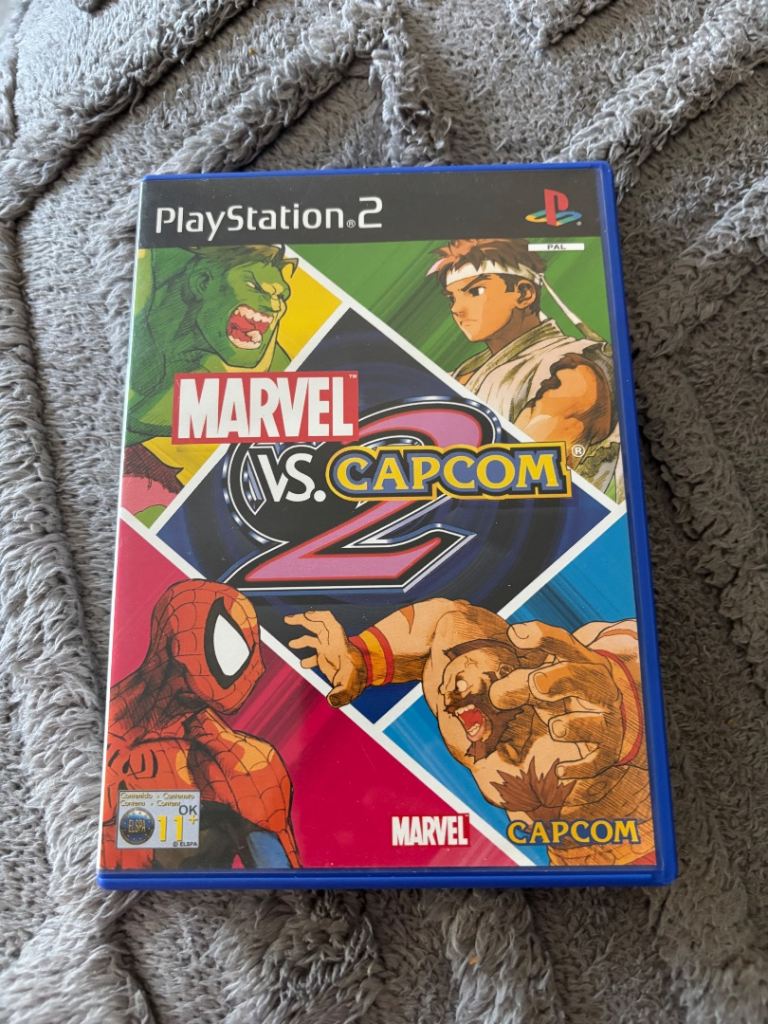 Ps2 marvel v’s capcom 2 