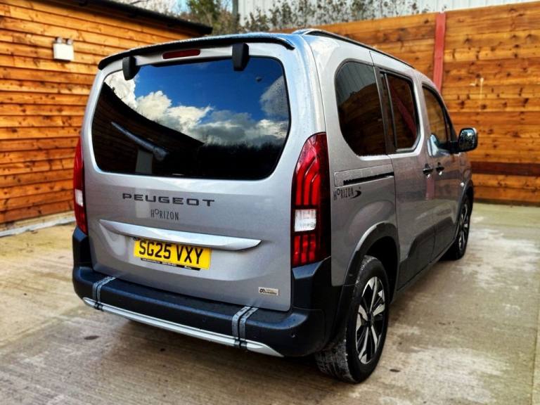 2025 Peugeot Rifter 3 Seat Auto Wheelchair Accessible Disabled Access Vehicle WAV MPV Diesel Auto...