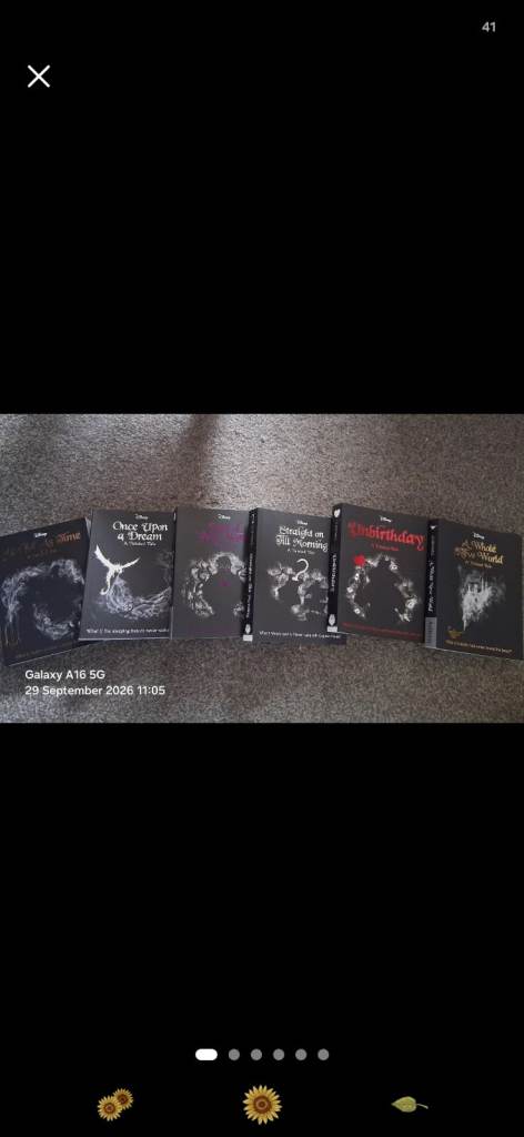 Disney Twisted Tales Book Set – Good Condition